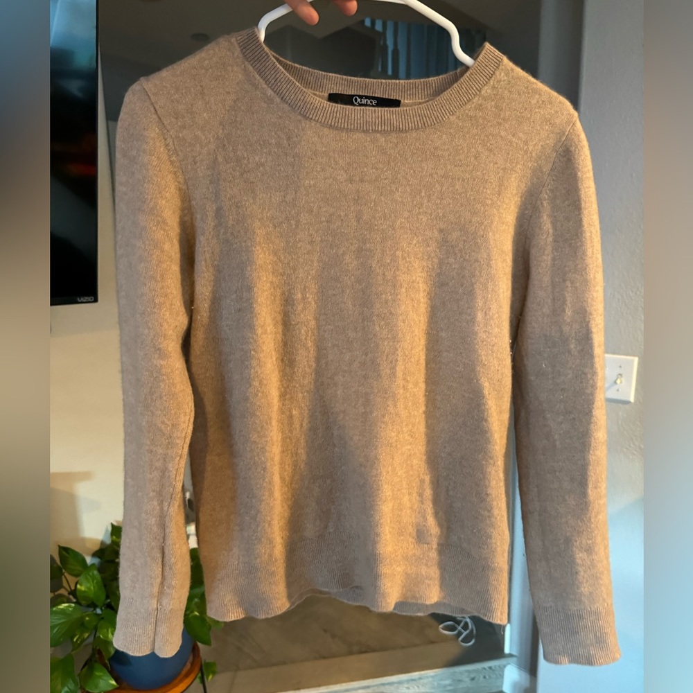 Quince size M cashmere crew neck sweater